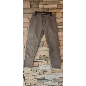 KUHL RYDR Vintage Patina Dye pants Men's 32x32 Beige Hiking Gorpcore Utility